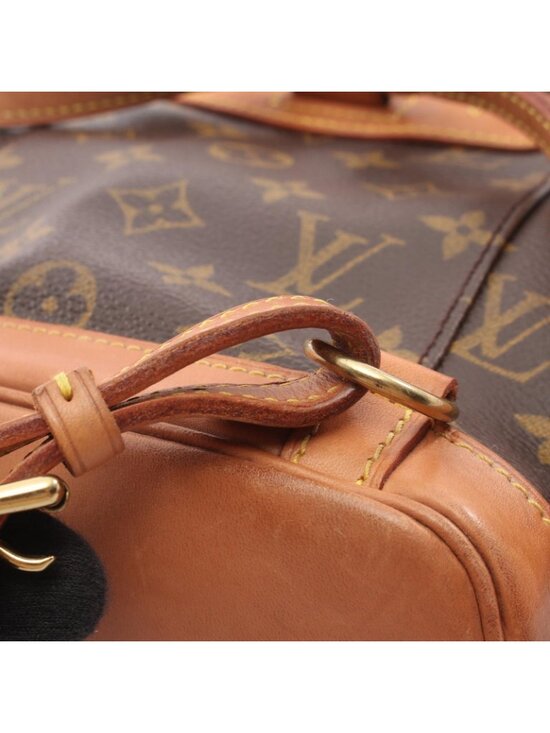 Louis Vuitton Backpack Mini Montsouris Canvas Leather main image 13